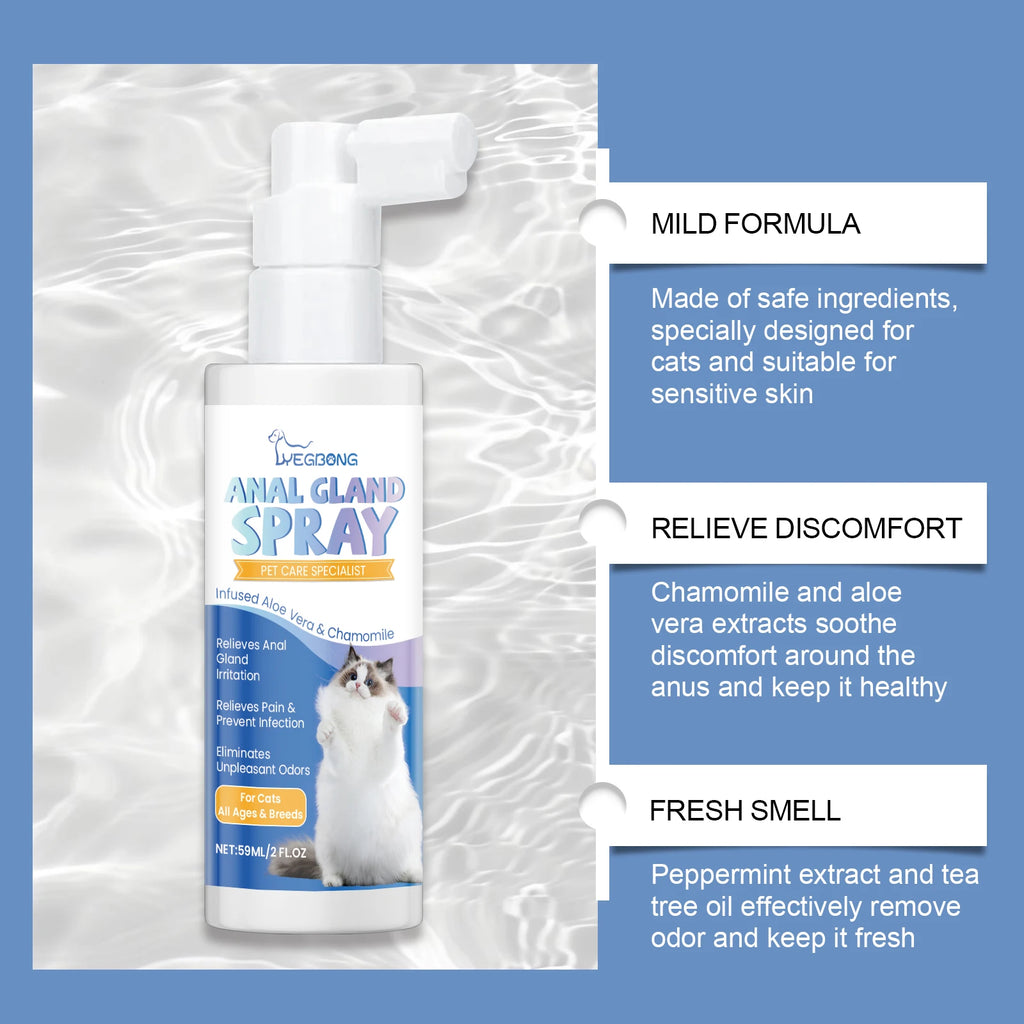 Cat Anal Gland Odor Removal Spray