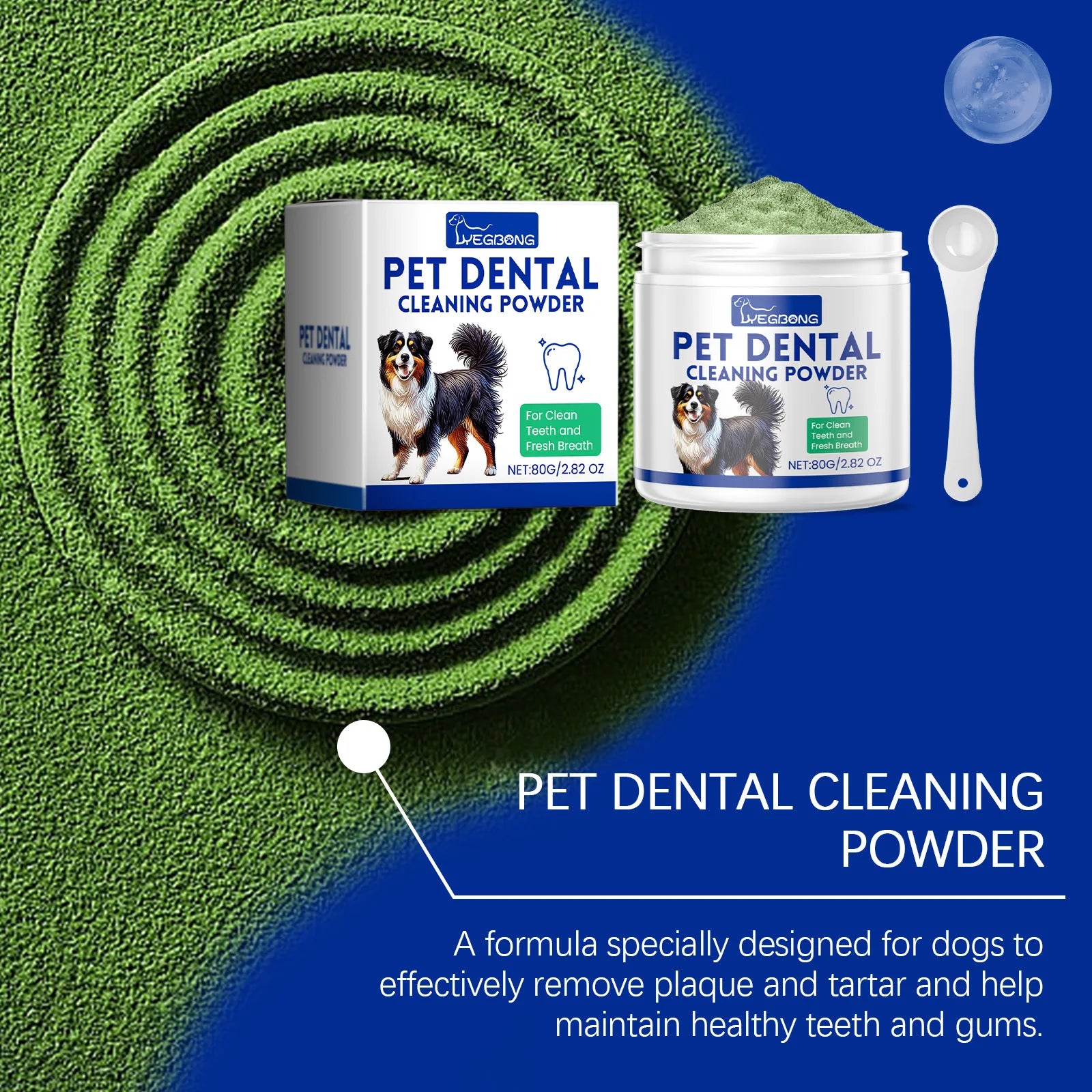 Dental Cleaning Powder for Dogs Dental Health