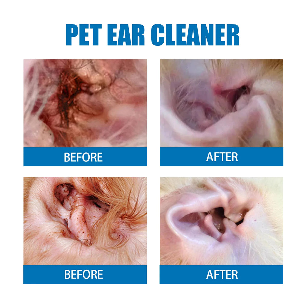 Pet Cleaning Finger Ear Wipes to Remove Earwax Ear Mites Ear Cleaning Care Pet