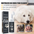 100% Natural Waterless No-Rinse Paw Dry Shampoo Foam With Silicon Brush