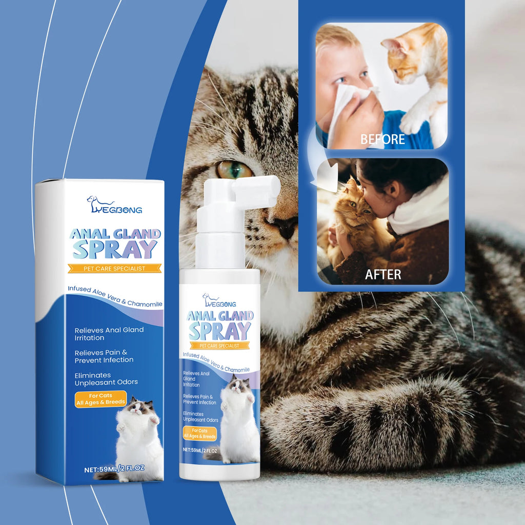 Cat Anal Gland Odor Removal Spray