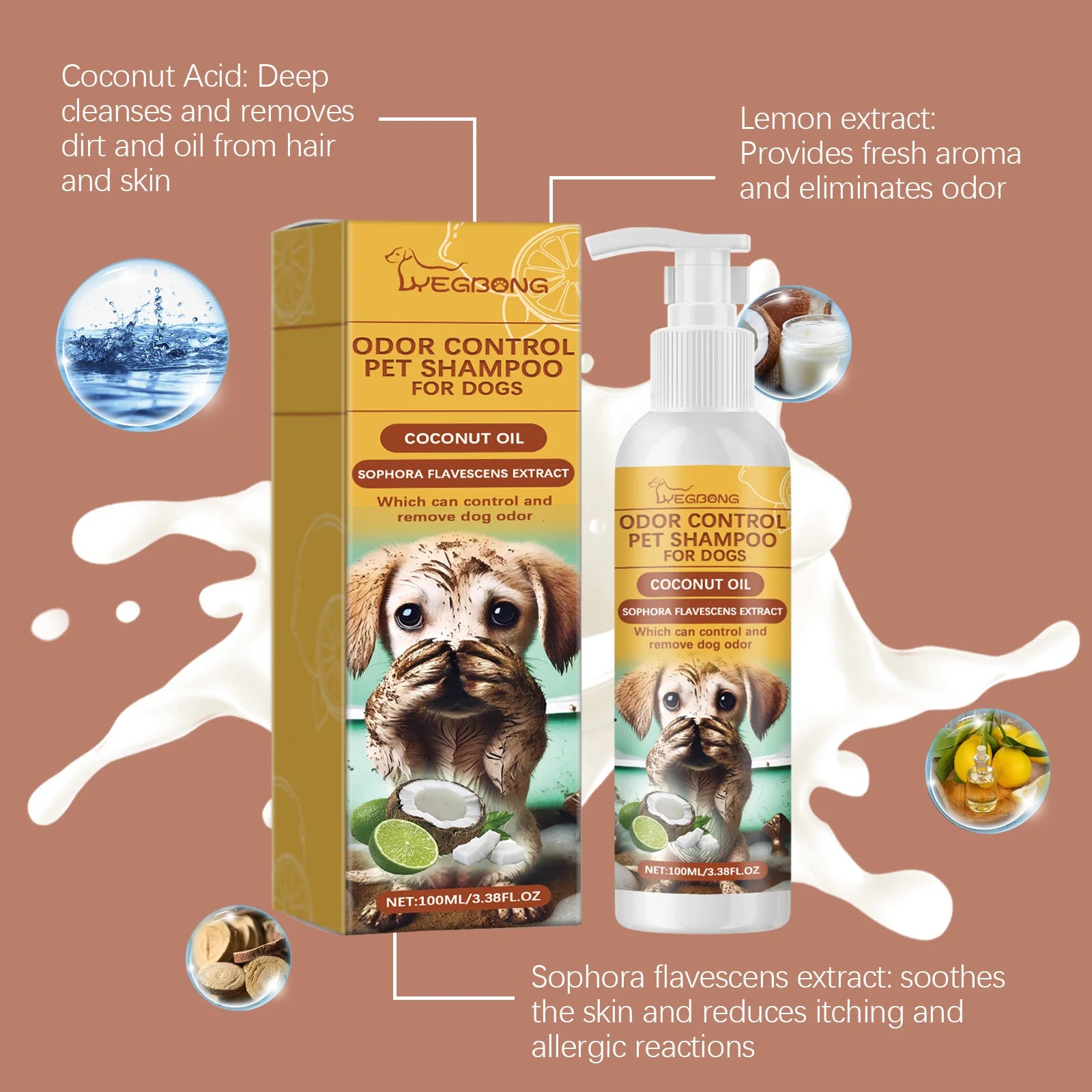 Pet Cleaning Soft Care Shampoo for Dogs