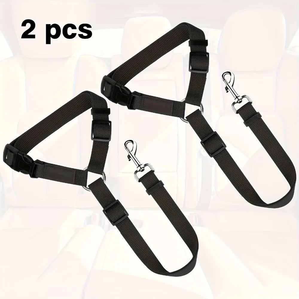 Heavy Duty Durable Retractable Pet Vehicle Car Seat Leash Belt