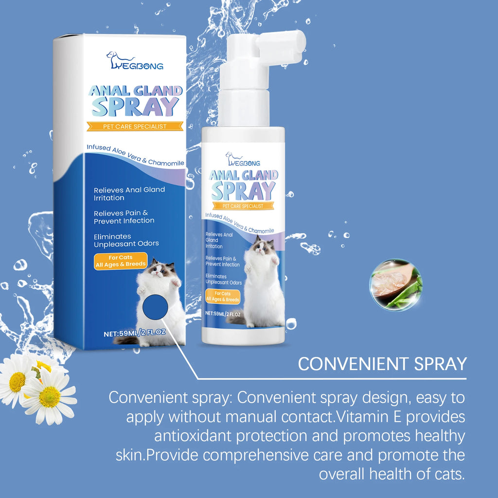 Cat Anal Gland Odor Removal Spray