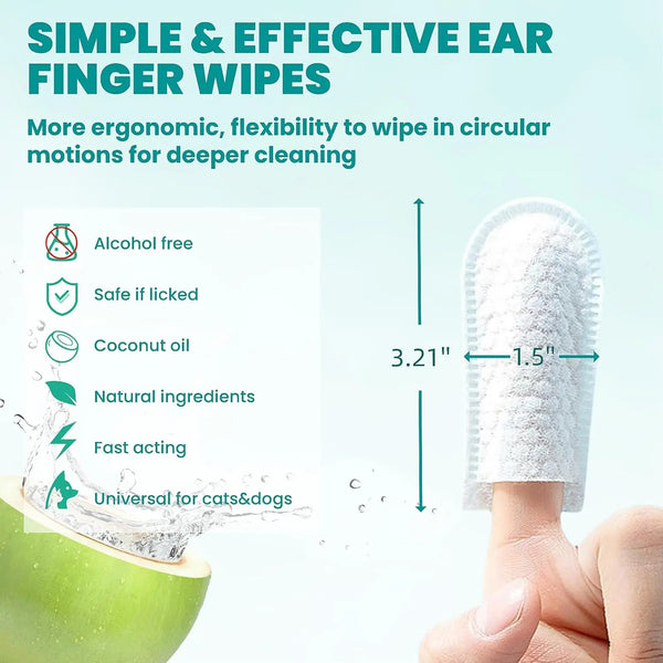 Gentle Dog Ear Wipes